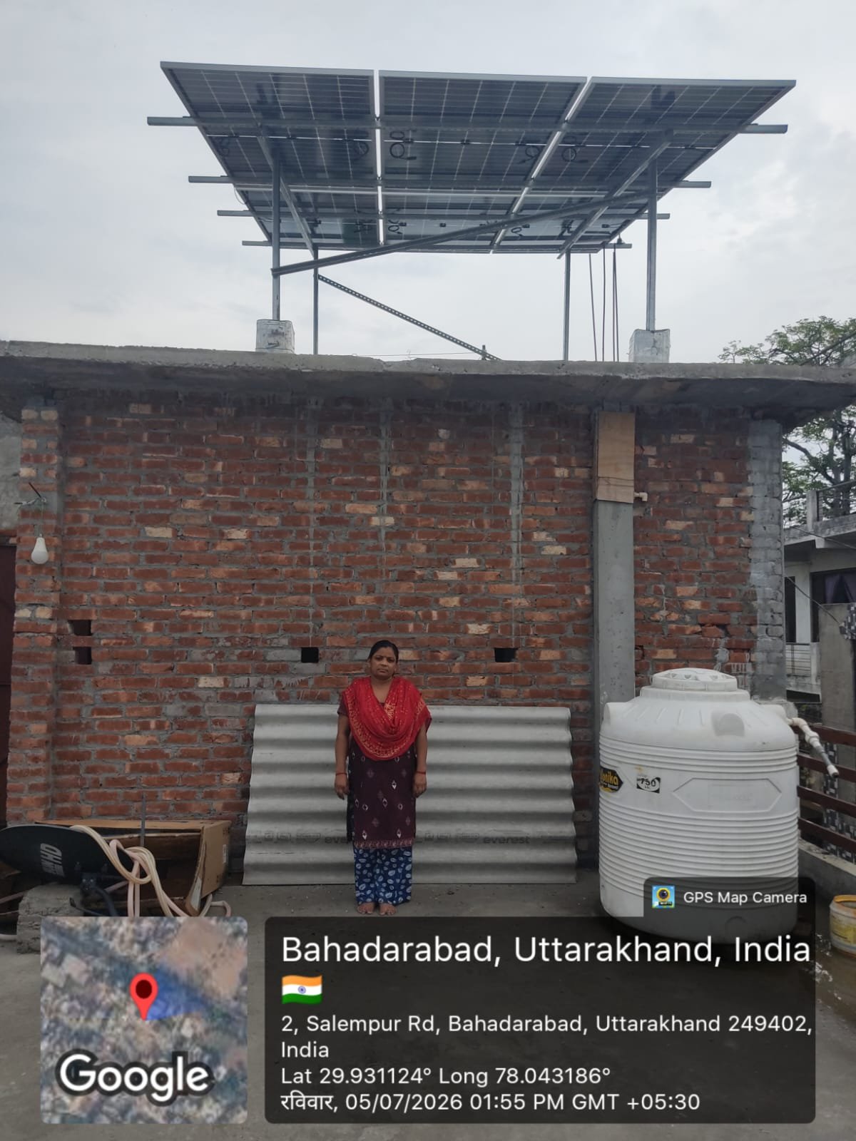 1kW Rooftop Solar System